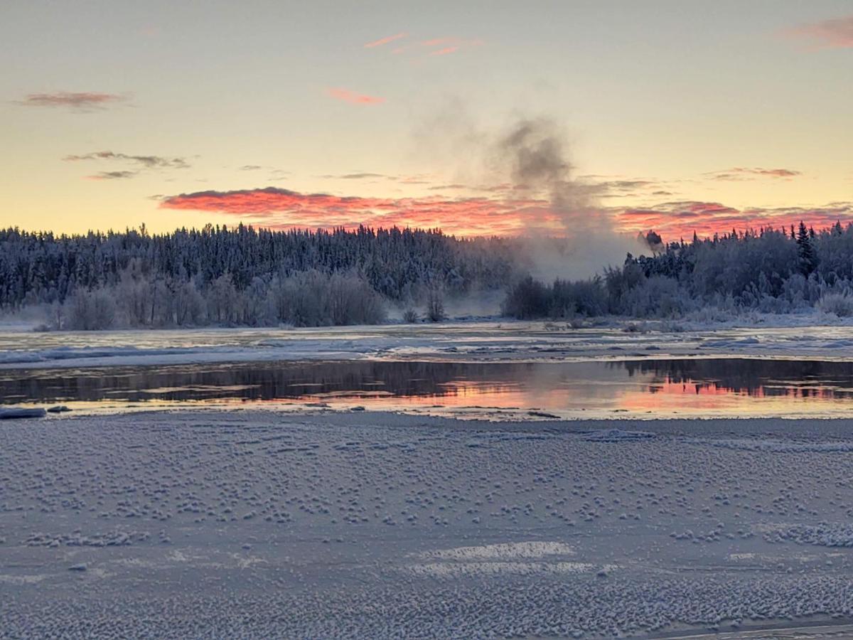 Lagomhuset - A Peaceful Holiday In Swedish Lapland Vidsel Exterior photo